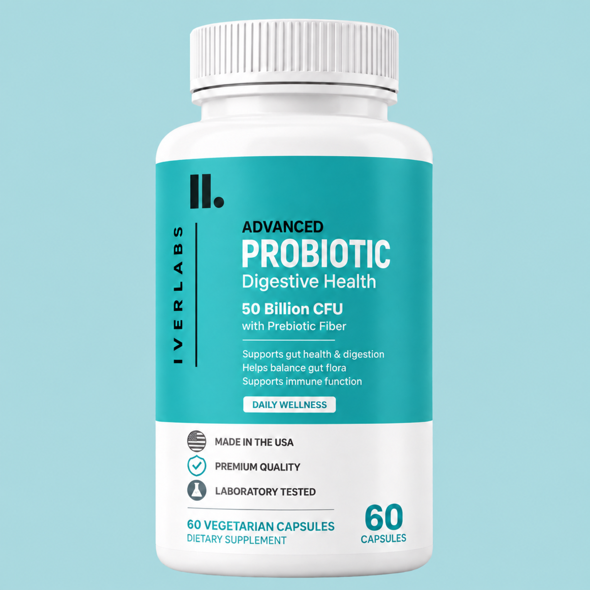 Advanced Probiotic with Prebiotic Fiber